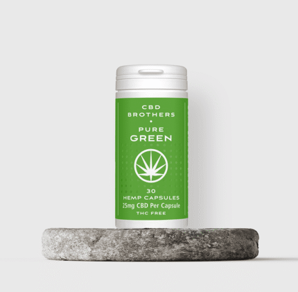 CBD Brothers Pure Green CBD Capsules – Sativa