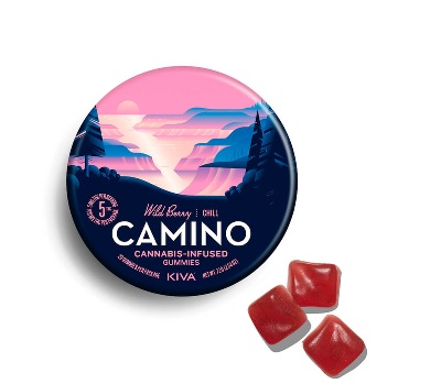 Camino Chill Wild Berry THC Gummies UK