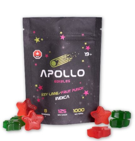 Apollo Key Lime/Fruit Punch Shooting Star Gummies UK
