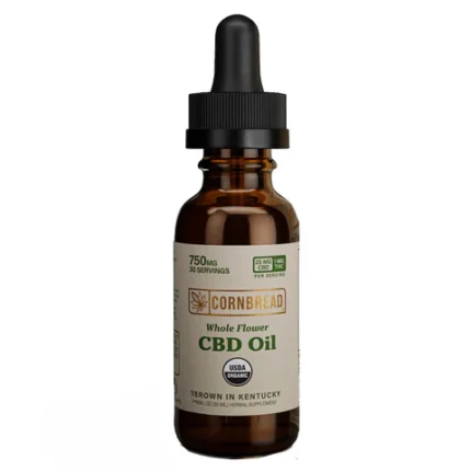 Cornbread Organic CBD with THC Tincture UK