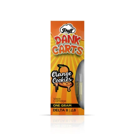 Delta-8 Dank Carts Vape Cartridge UK – Orange Cookies