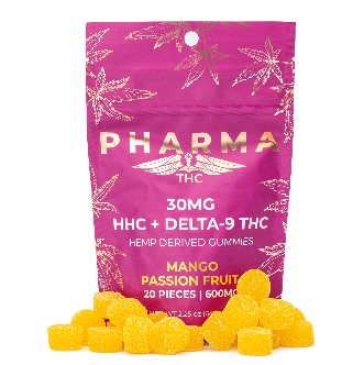 HHC / Delta 9 THC Gummies UK – Mango Passion Fruit